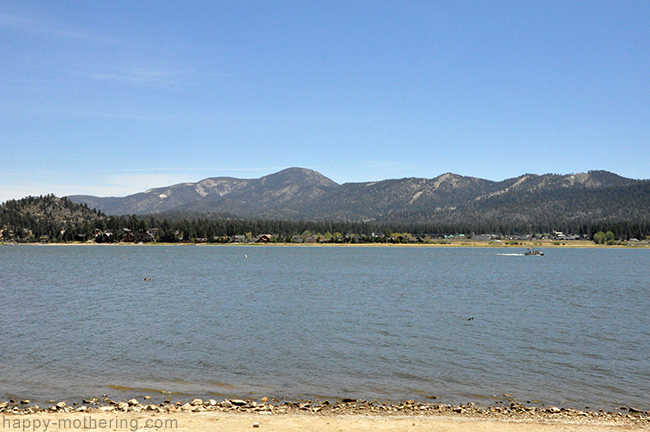 Big Bear Lake from the shoreline