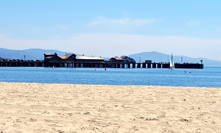 Stearns Wharf in Santa Barbara, CA