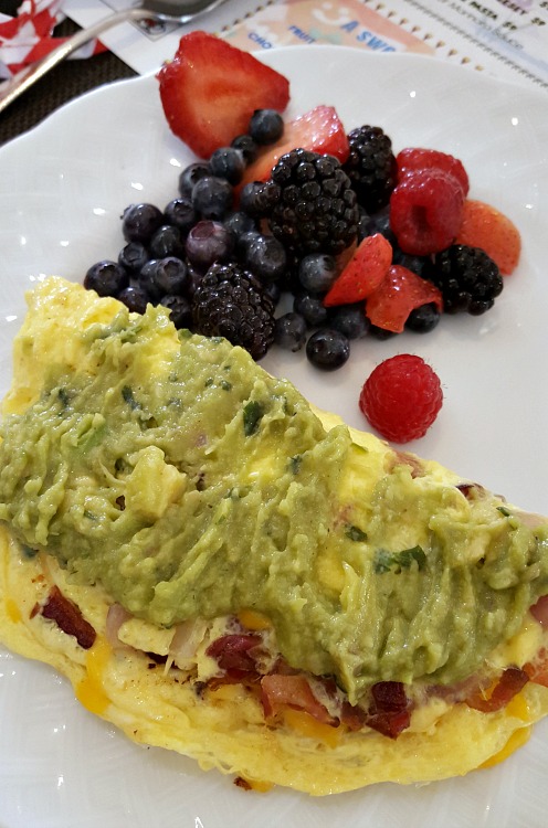 Made to order omelet at the Four Seasons Westlake Village Character Breakfast