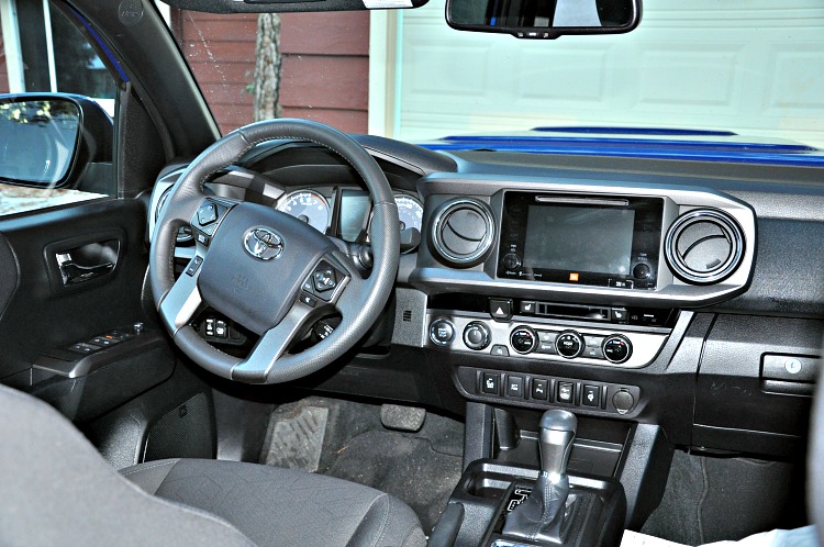 Toyota Tacoma driver's seat