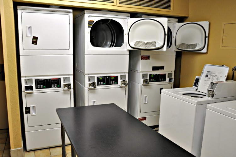 Clothes dryers at Extended Stay America