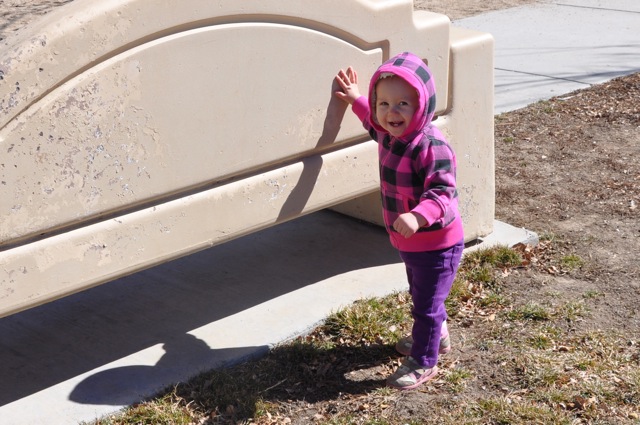 Kaylee Playing at the Park