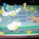 Zoe's Shushybye birthday cake for her first birthday