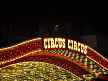 Circus Circus entrance sign
