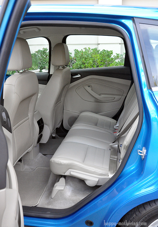 Back seat of the Ford C-Max