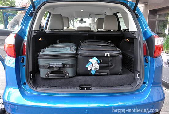 Trunk of the Ford C-Max