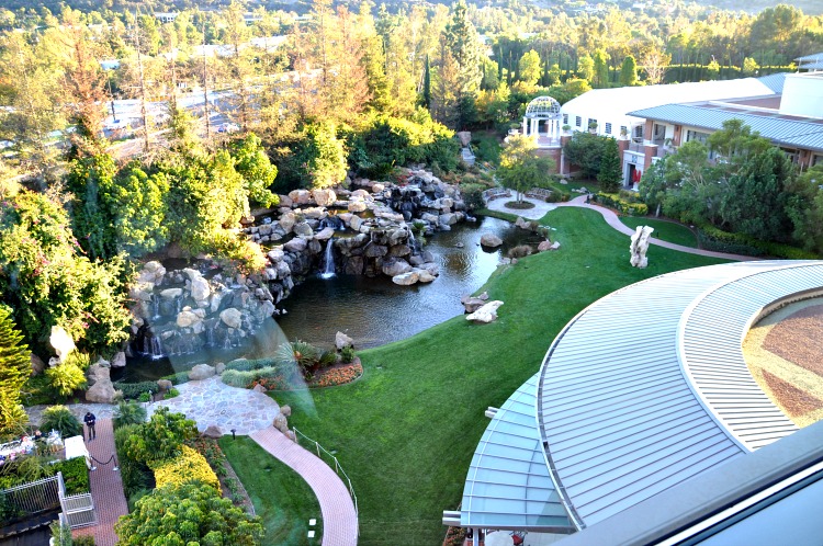 View from our room at the Four Seasons Westlake Village