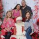 The Johnson Family with Santa at the Four Seasons Westlake Village