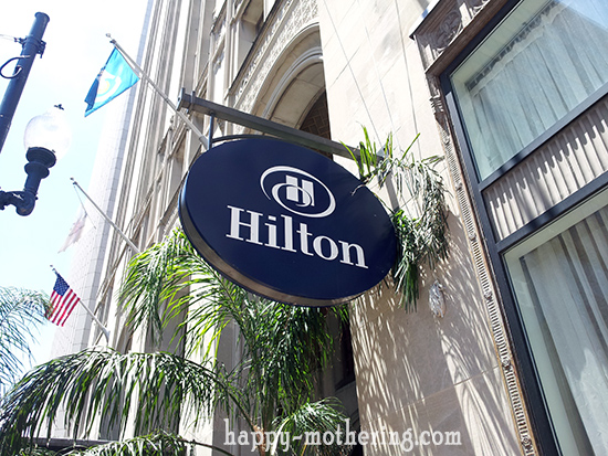 Hilton New Orleans Sign