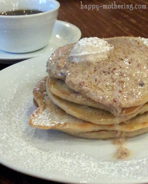 Pecan butter pancakes at Luke New Orleans