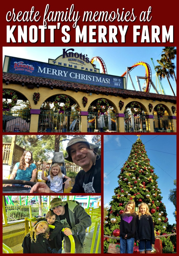 Collage of images from Knott's Merry Farm