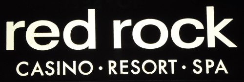 Red Rock Casino in Las Vegas, CA Sign