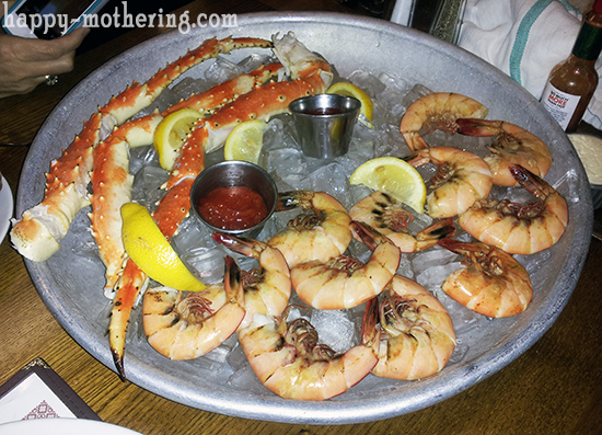 Shrimp and crab at Luke New Orleans