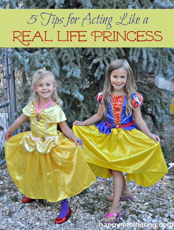 Zoë and Kaylee dressed up like Belle and Snow White