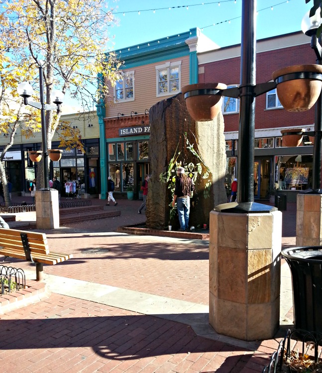 Pearl Street in Boulder, CO