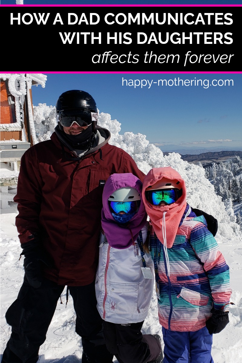 Brian, Zoë and Kaylee on top of the mountain in front of the lifts while snowboarding