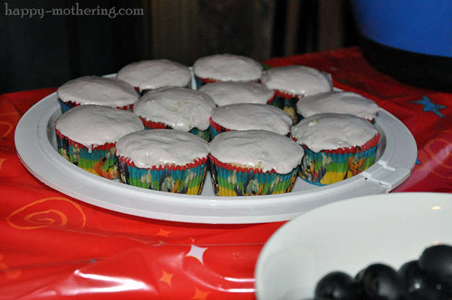 Cupcakes from Kaylee's 4th birthday party