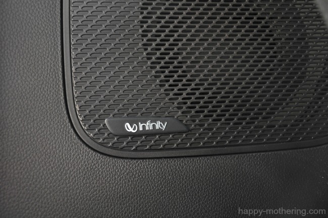 Infinity Speakers in the Hyundai Santa Fe