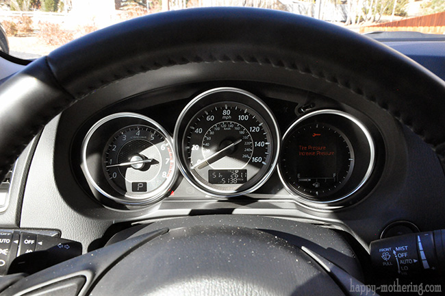 Mazda6 Grand Touring dashboard controls