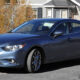 Front of a blue Mazda6 Grand Touring that we test drove