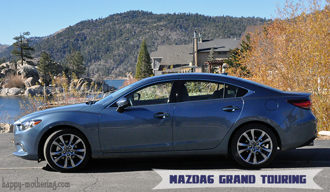 Mazda6 Grand Touring in front of Big Bear Lake